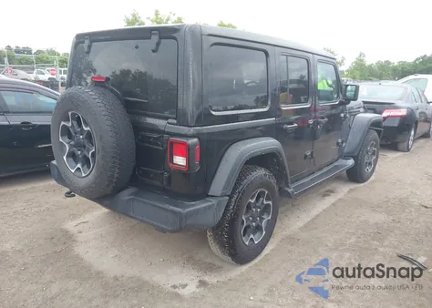 2021 Jeep Wrangler Unlimited Sport S 4X4 from USA, damaged, VIN 1C4HJXDN9MW715179